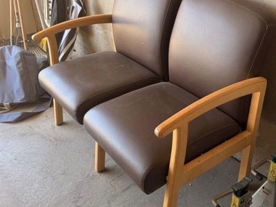 Office waiting style bench