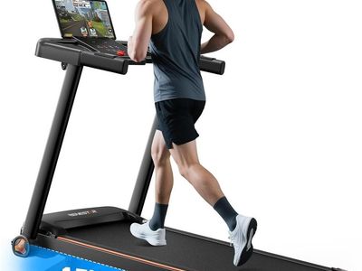 Renestar Folding Treadmill with 15% Auto Incline