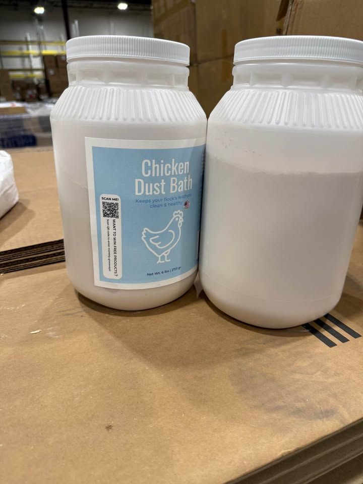 Chicken Dust Bath (6 lb jar).