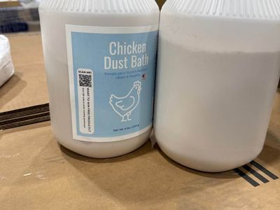 Chicken Dust Bath (6 lb jar).