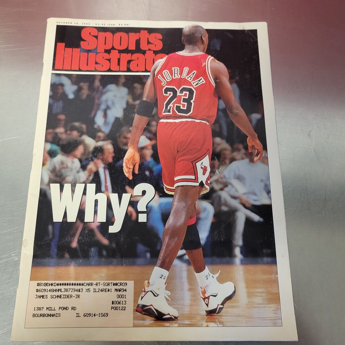 Michael Jordan Sports Illustrated Magazine