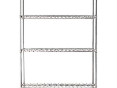 Alera 4-Tier NSF Wire 48in x 72in x 24in Rack 350250 #79903