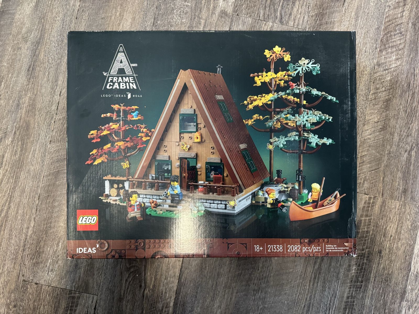 Lego A Frame Cabin *21338* Retired