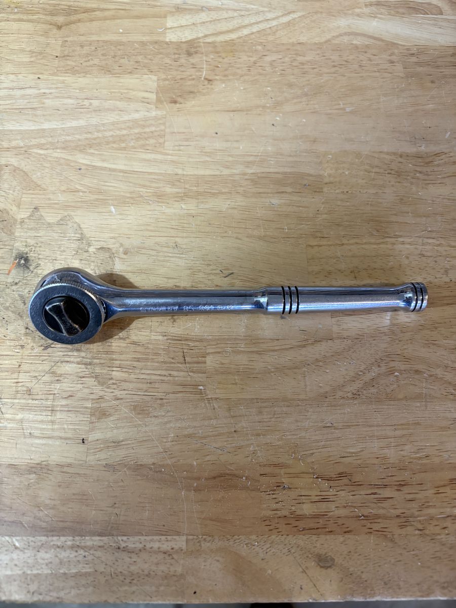 Stanley 3/8" drive round head ratchet