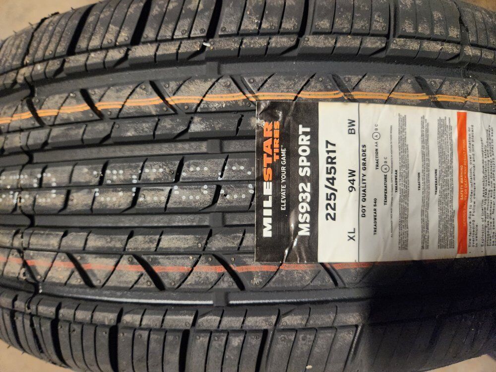 225/45r17 milestar ms932 sport