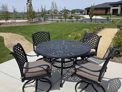5 Piece Patio Dining Set Furniture