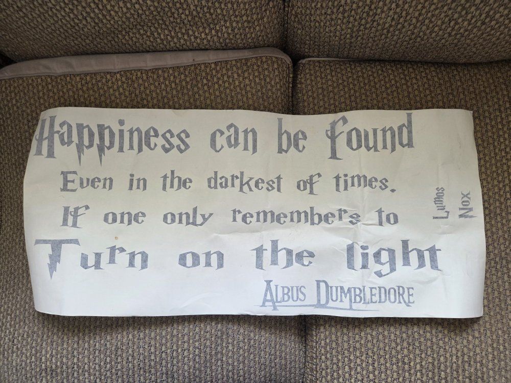 Harry Potter Wall Decal 1'x3'