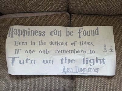 Harry Potter Wall Decal 1'x3'