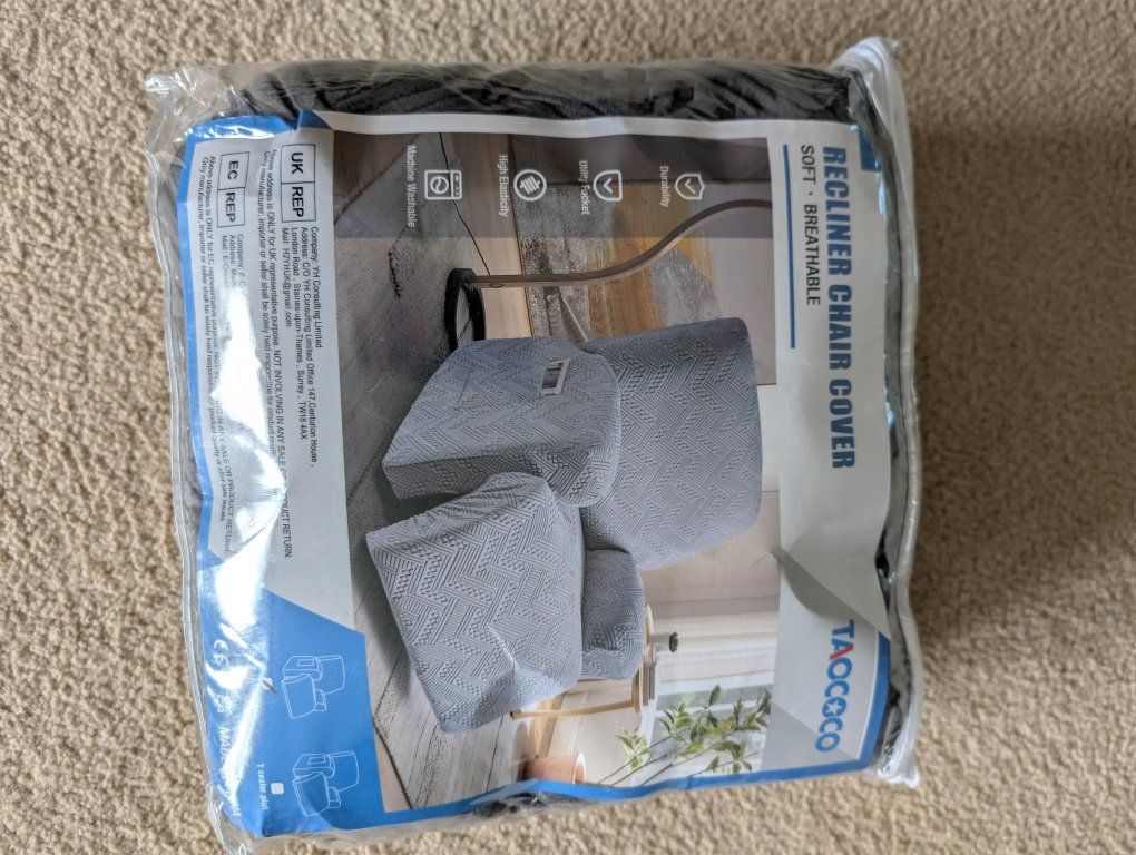 Recliner chair cover
