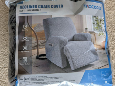Recliner chair cover