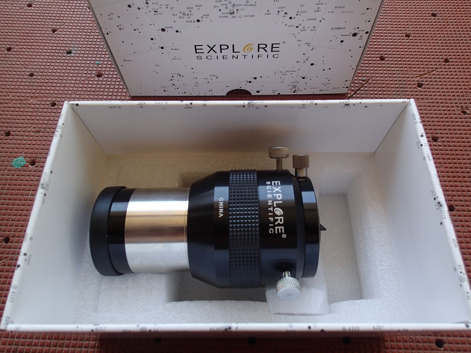 Explore Scientific 2" 2x Focal Extender (Barlow Lens) for Telescope