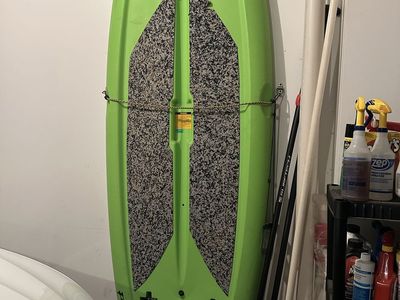Lifetime Freestyle XL Paddle BoardLime Green, 9ft 8in, Includes Paddle