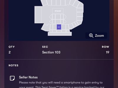 Cole Swindell Concert Tickets (2) - Section 103, Row 19 - Mobile Entry