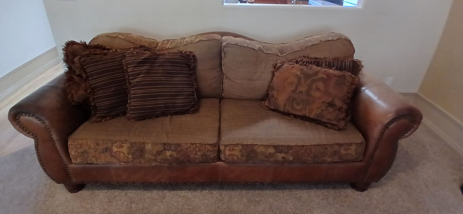 Couch and love seat