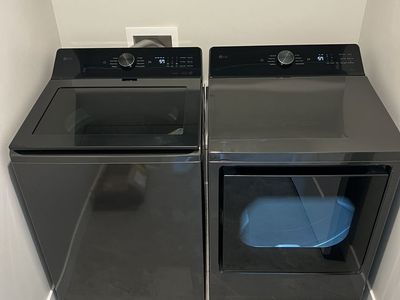 LG washer and dryer