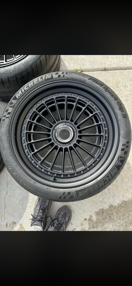 Brixton Forged wheels for Porsche GT3RS w/ pilot cup sport 2s