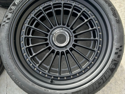 Brixton Forged wheels for Porsche GT3RS w/ pilot cup sport 2s