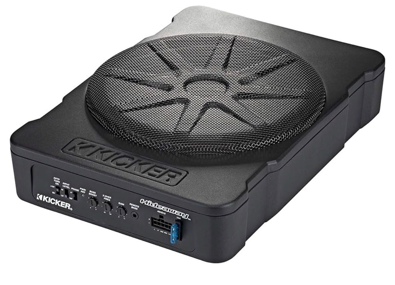Kicker Hideaway 51HS10 10” Compact Powered Car Subwoofer (Pre-owned)