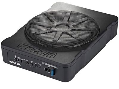 Kicker Hideaway 51HS10 10” Compact Powered Car Subwoofer (Pre-owned)
