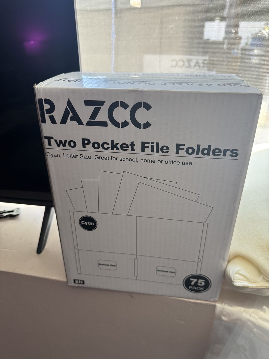 File folders and coloring sheets