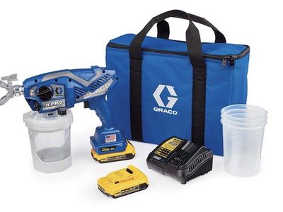 Graco TC Pro Airless Sprayer - 20 volt Dewalt battery and charger included