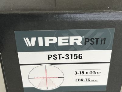 Vortex Viper PST Gen 2 3-15x44 FFP