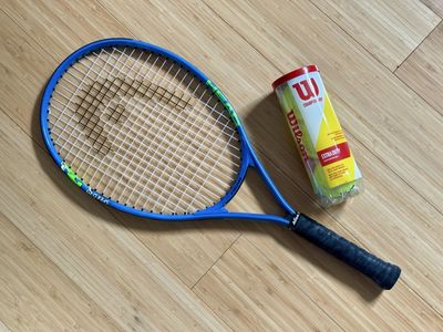 HEAD Speed 25 Junior Tennis Racket +3 New Balls