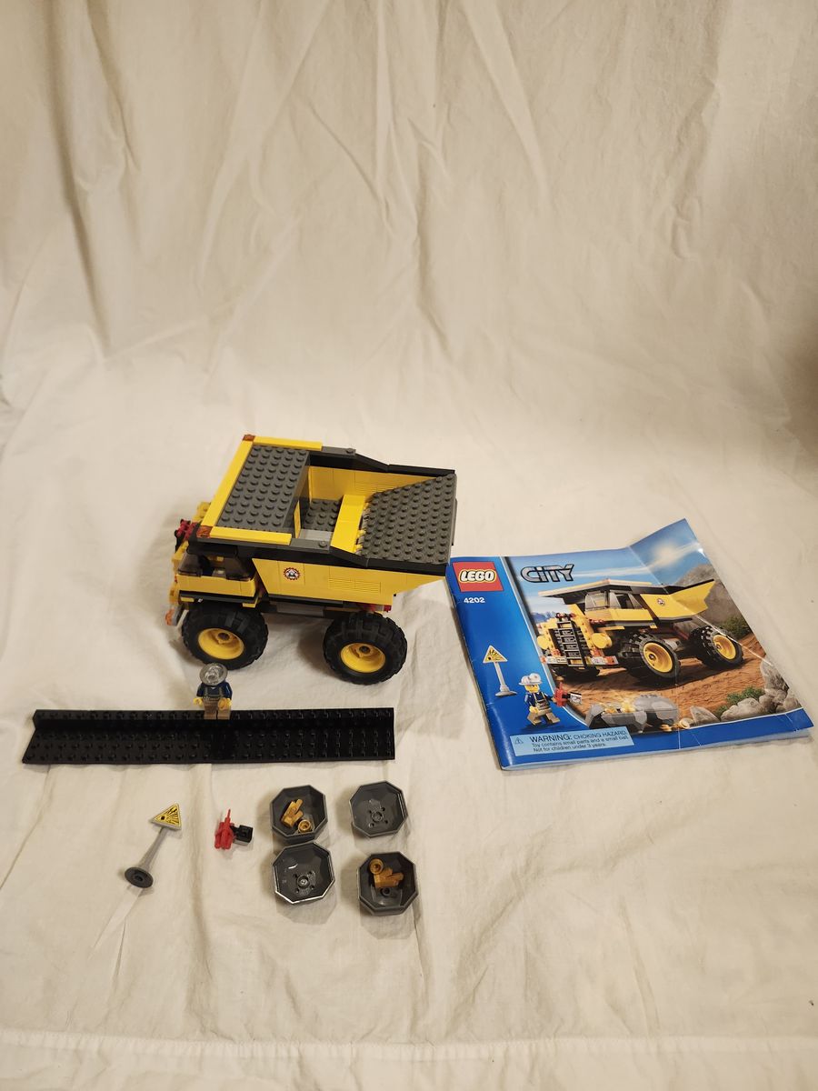 LEGO City 4202 Mining Truck – 100% Complete w/ Box & Instructions
