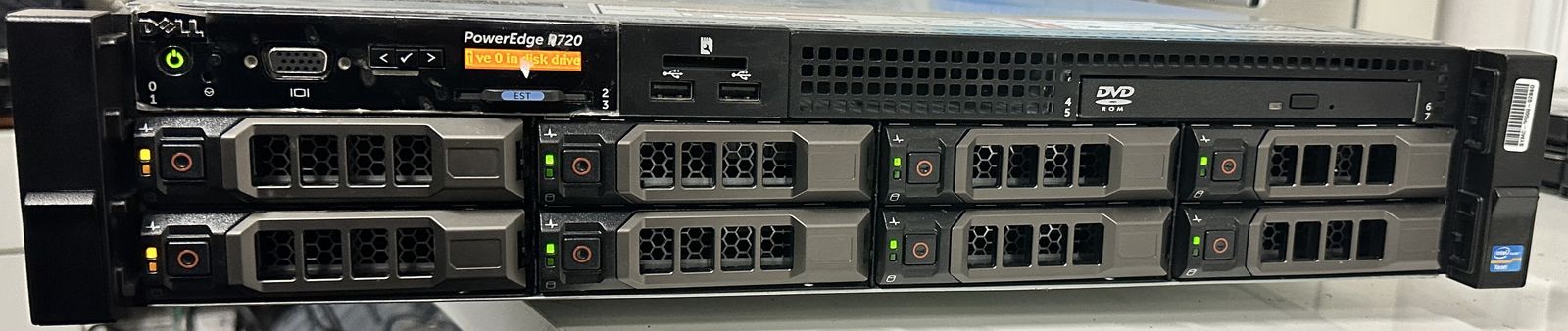 Dell PowerEdge R720 – Dual 8 Core Intel Xeon E5-2670 @2.60GHz – 192GB RAM – 13 TB Storage – Local Pickup Only - $600 OBO