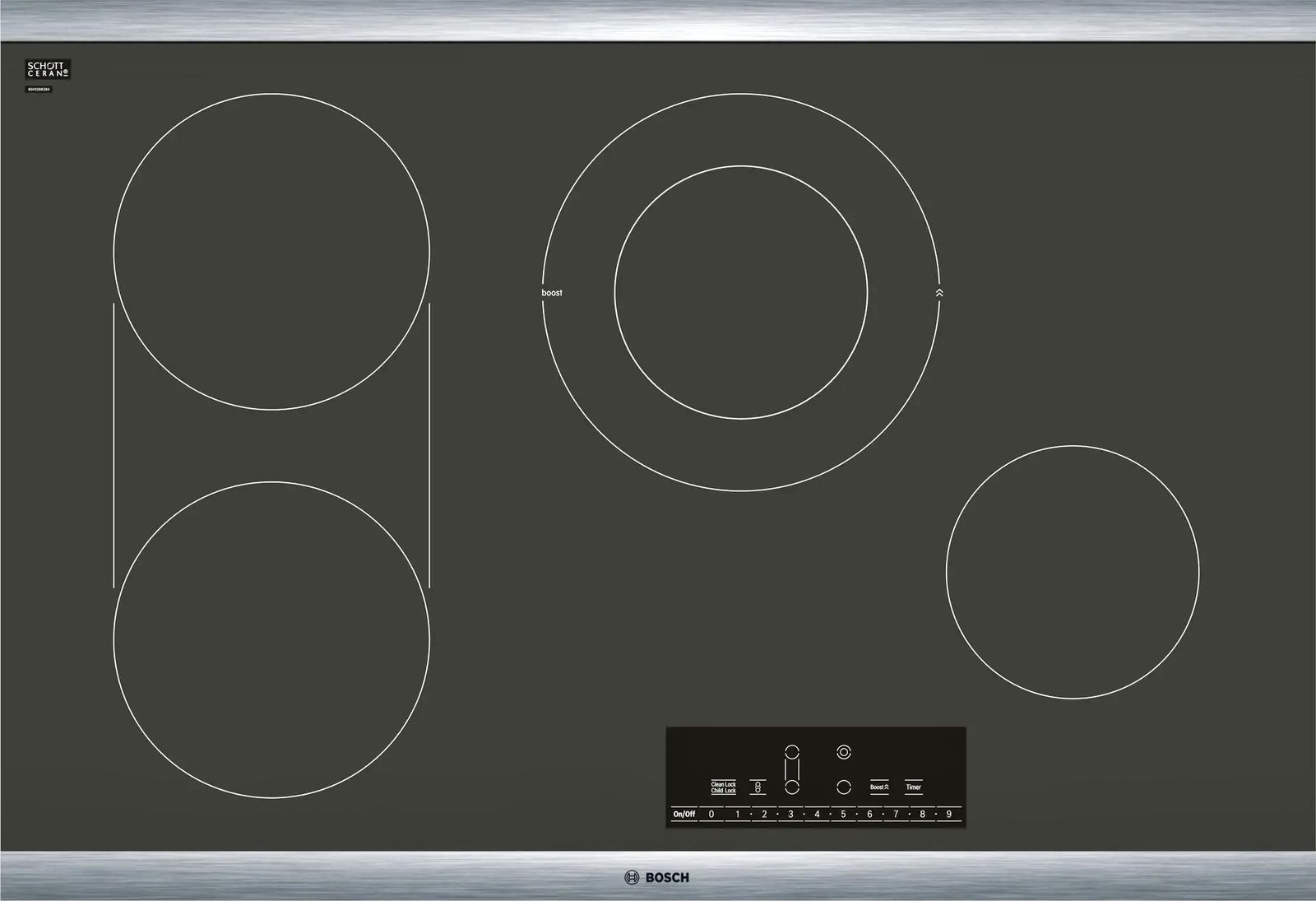 BOSCH 800 SERIES ELECTRIC COOKTOP
