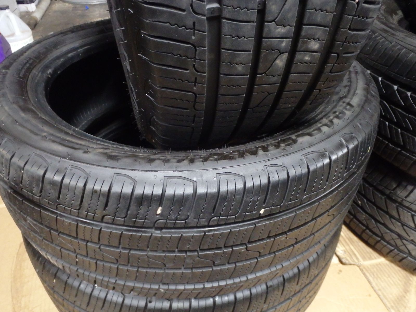 205/50R17 ROAD CONTROL 2 PAIR OF TWO USED TIRES