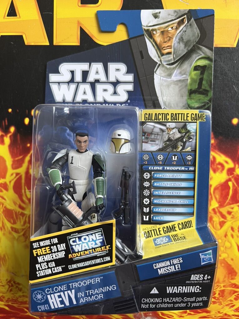 Star Wars The Clone Wars Clone Trooper Hevy
