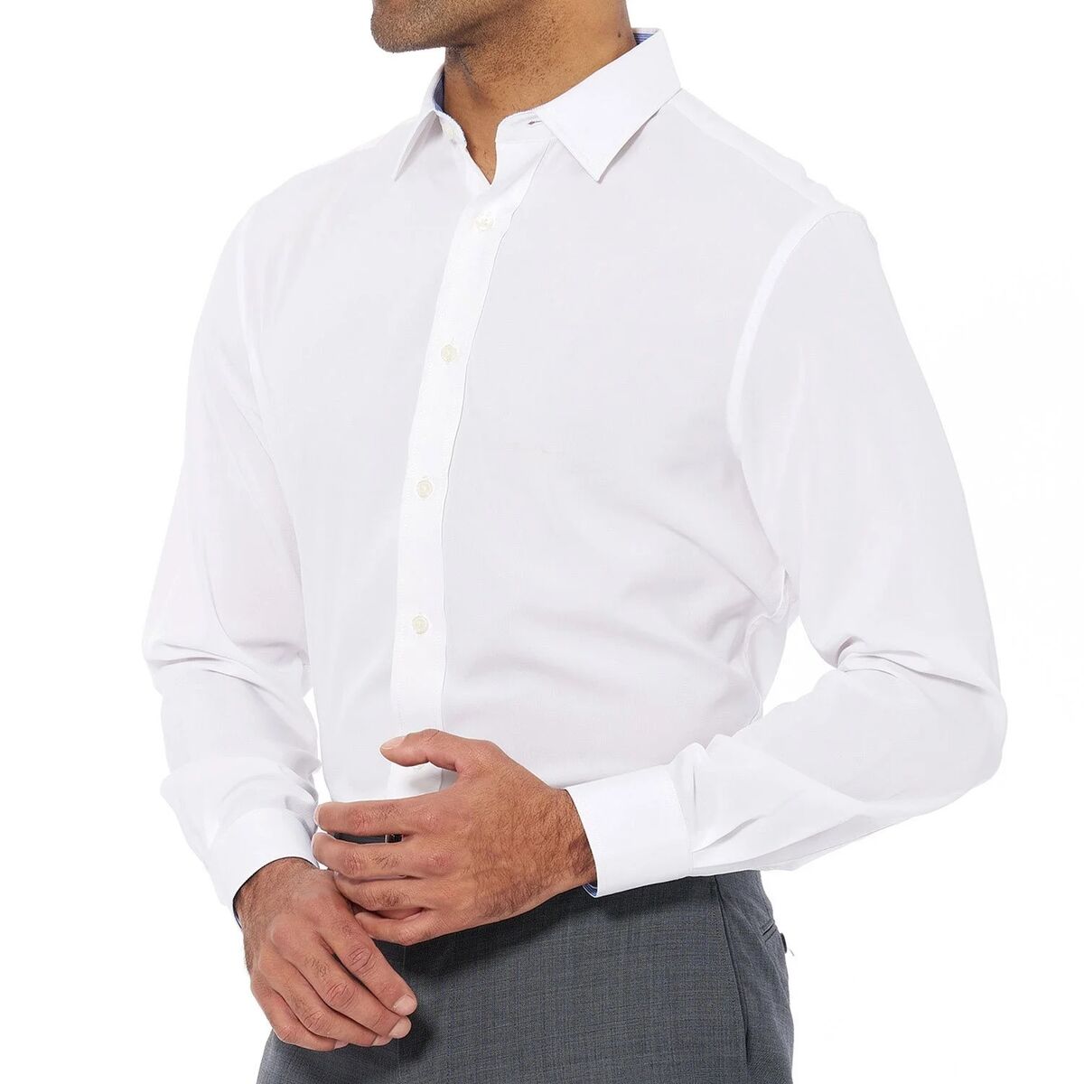 Nick Graham Men's Dress Shirt with or without Tie #97834