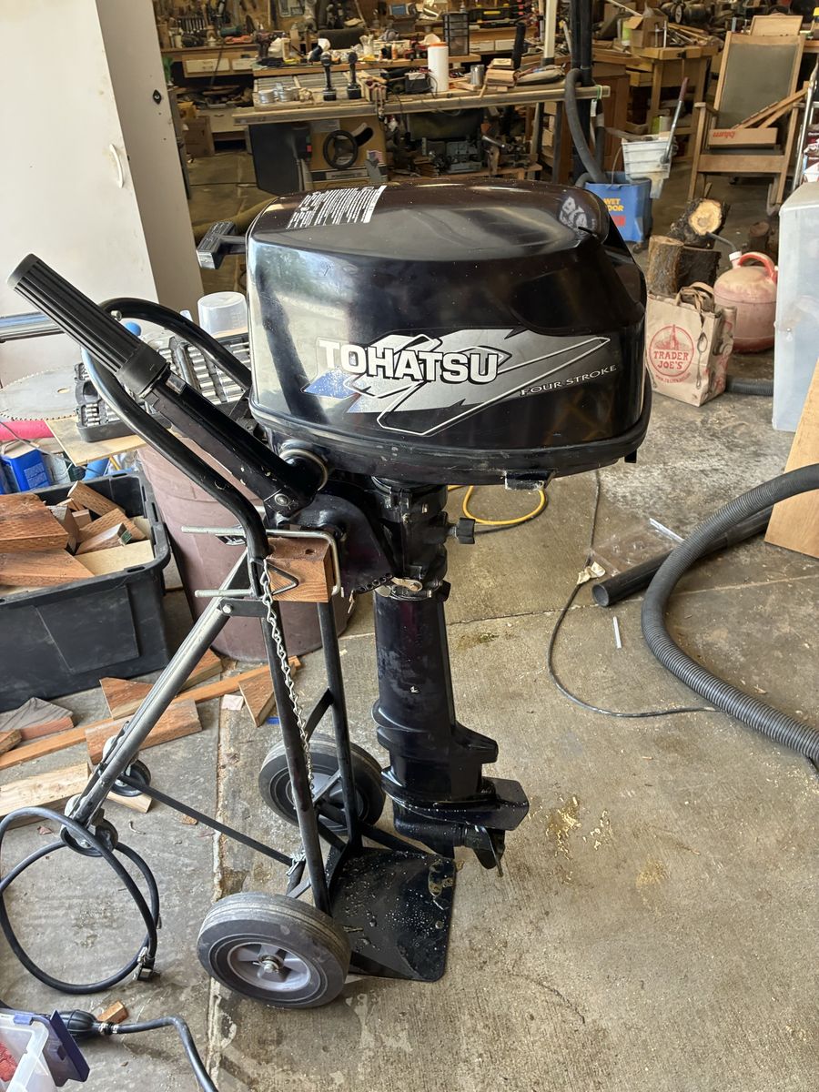 2007 Tohatsu 6 hp motor