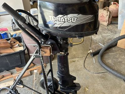 2007 Tohatsu 6 hp motor