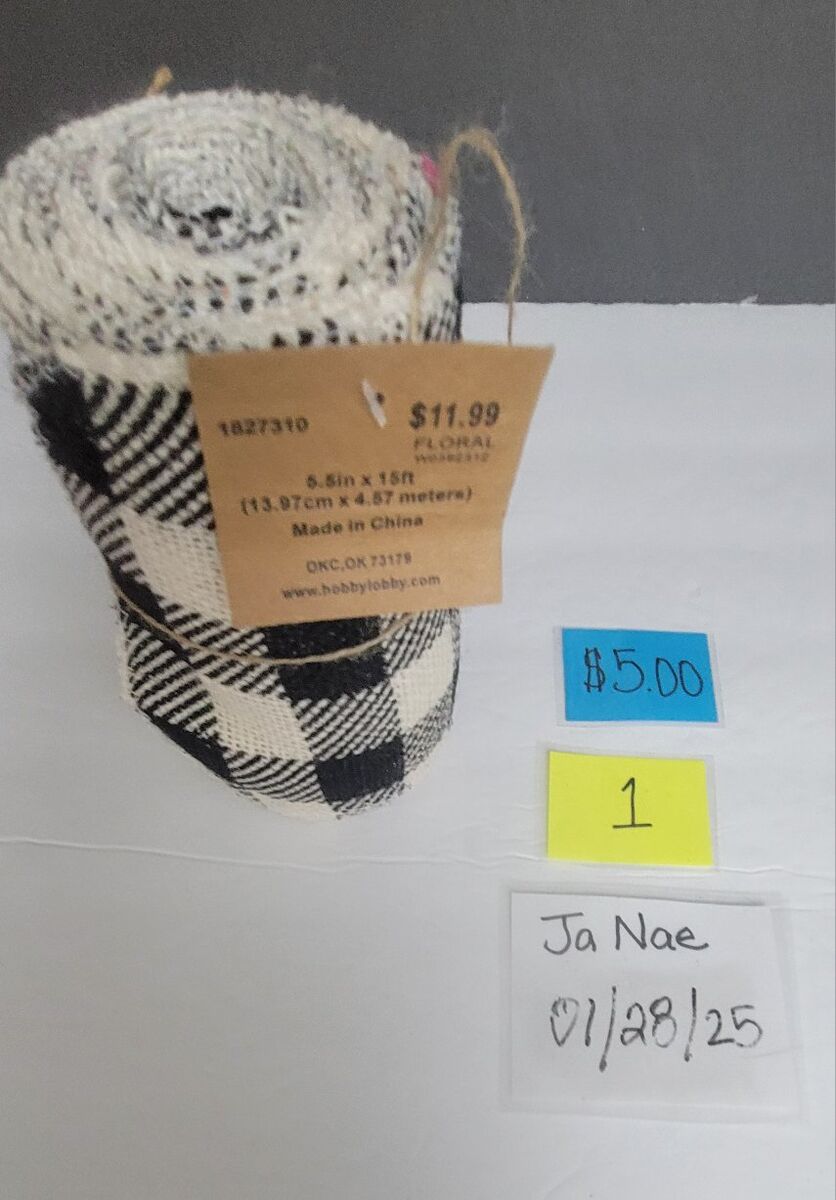 Burlap and Italian Crepe PA