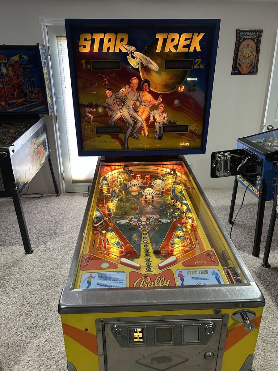1979 BALLY STAR TREK PINBALL $2500