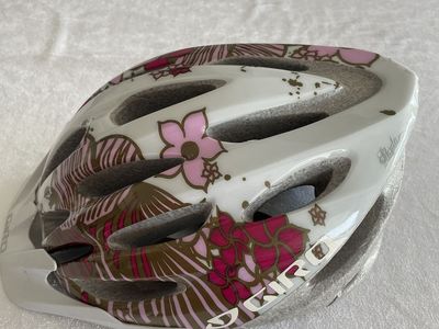 Giro Skylar Floral Cycling Helmet White/Pink size small
