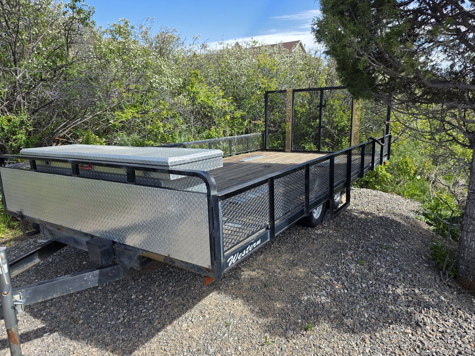 ATV/UTV trailer.