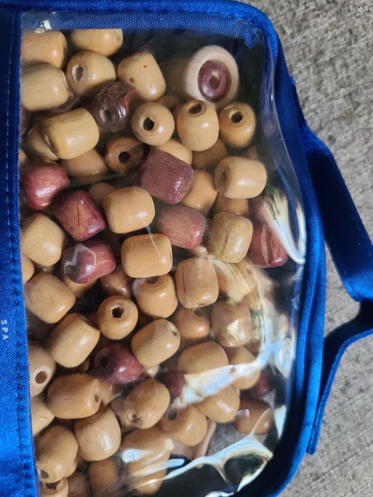 Different Color And Size Wood Beads