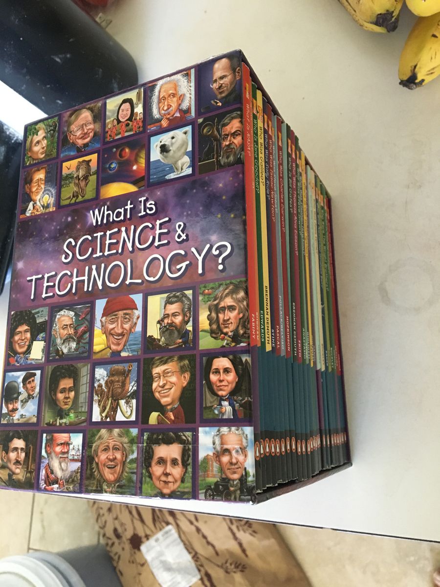 25-Book "What is Science & Technology?" Collection – Like New – $40