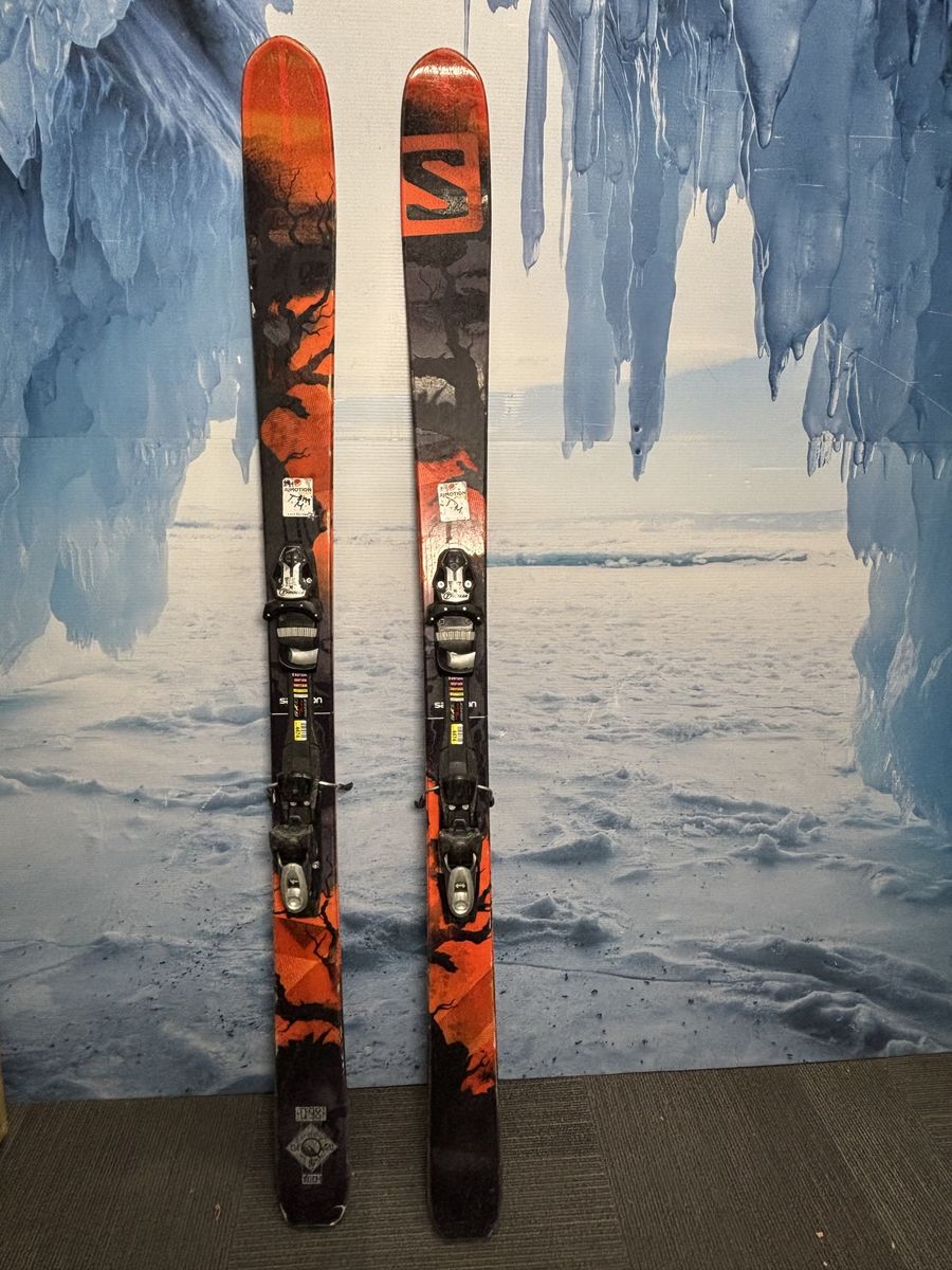 Used Salomon Q98 Ski 180cm w/ Tyrolia SP12 Demo Binding