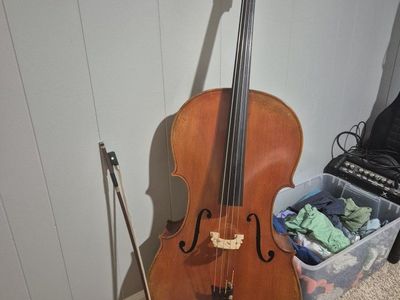 Full-Size Cello with Soft Case and Bow - Great for Students