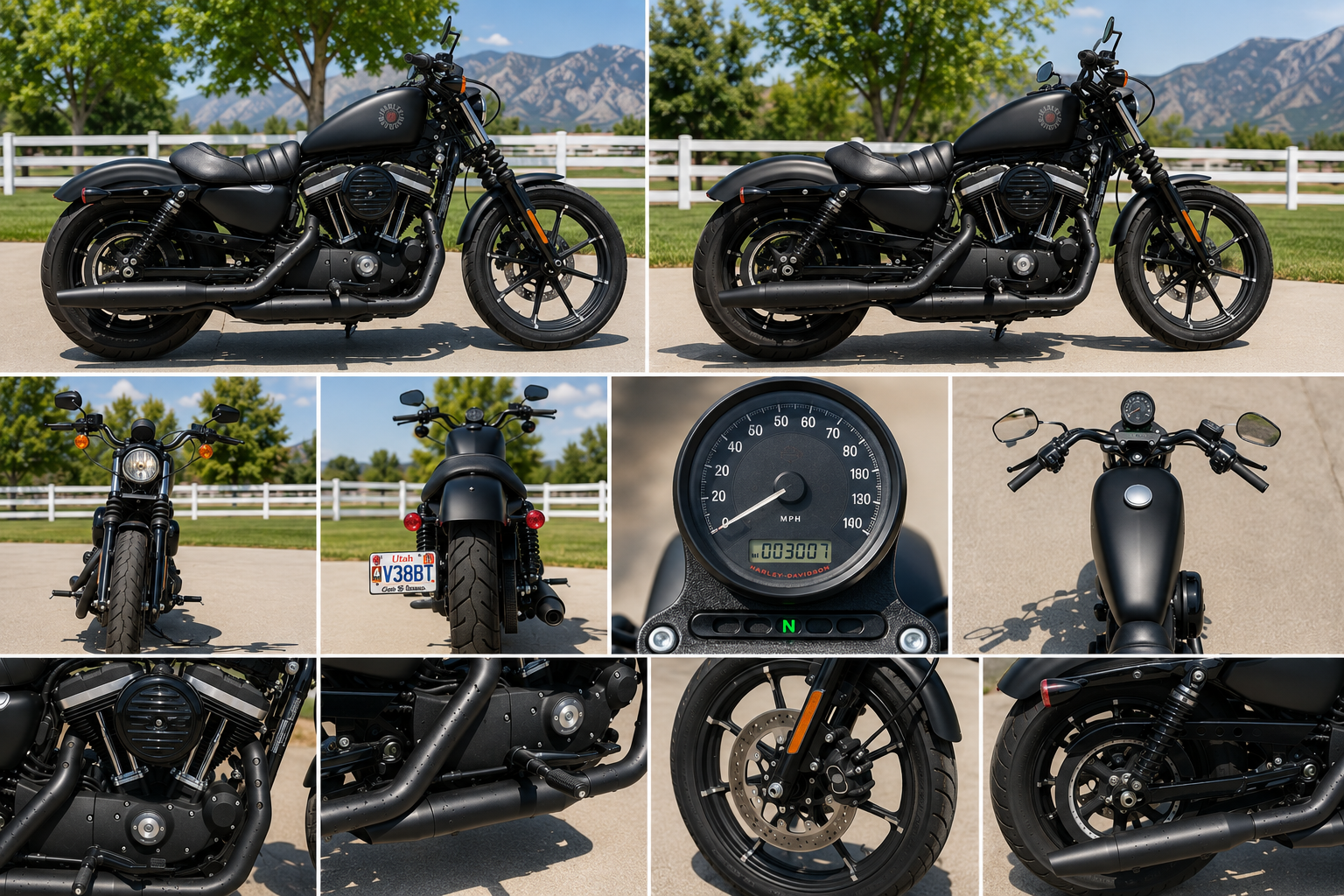 2020 Harley-Davidson Iron 883 – Less then 4,000 Miles – Excellent Condition