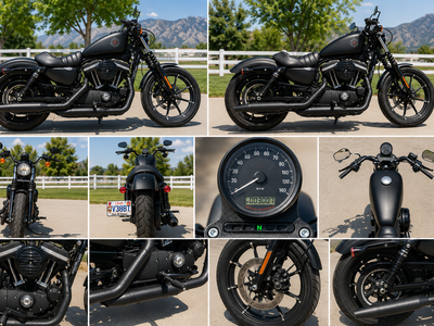 2020 Harley-Davidson Iron 883 – Less then 4,000 Miles – Excellent Condition