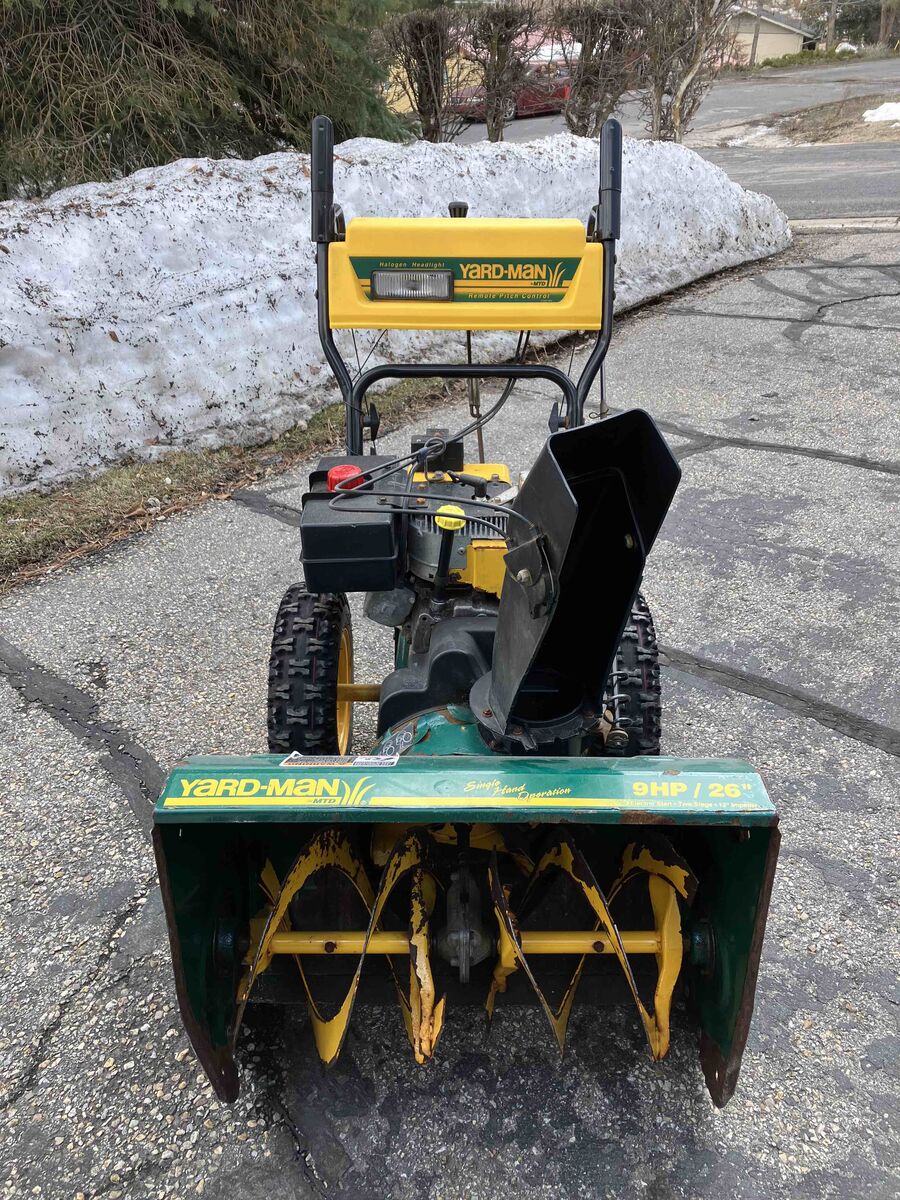 MTD Yard Man 26 inch 2 Stage Snowblower