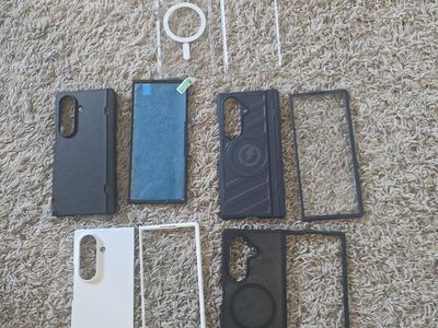 Samsung Galaxy Z Fold 7 Case Bundle: Black, White, Clear, and MagSafe Compatible Cases