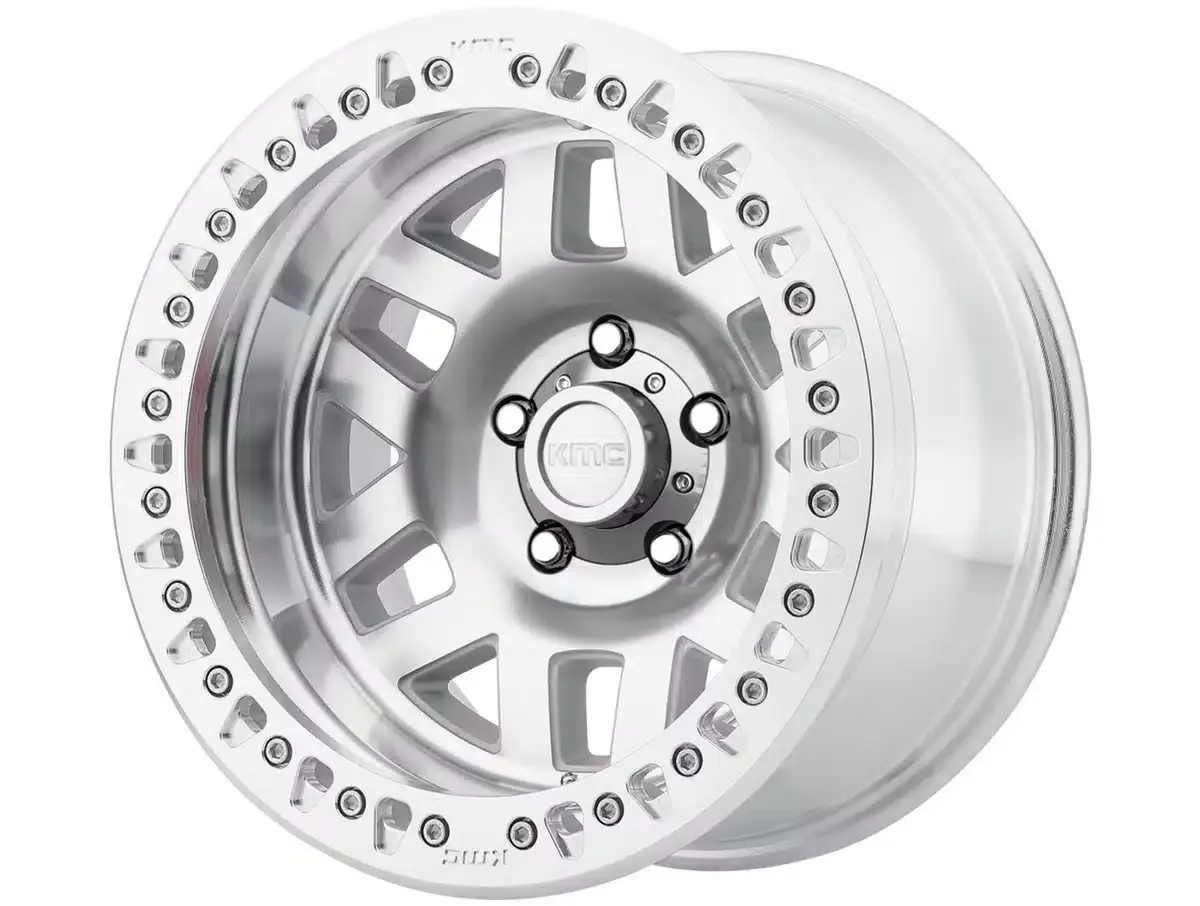 KMC Machined KM229 Machete Crawl Beadlock Wheel 17x9 -38 8x170 KM22979087538N Ford Power Stroke 6.0 6.7 7.0