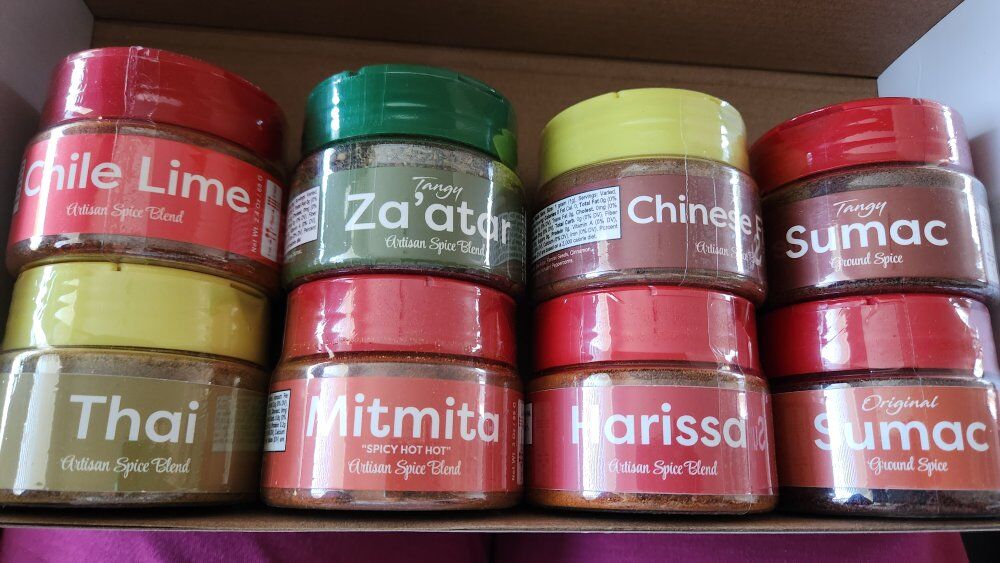 international Spices. made in Utah.  $40.