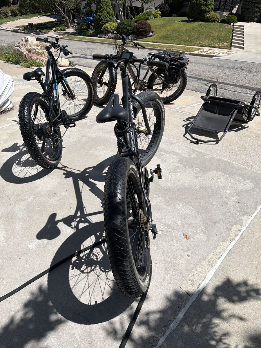 Mojo 700 W fat tire E bike $1,100.00 OR 1000 W Rambo fat tire bike 1000w Megatron for $1,500.00